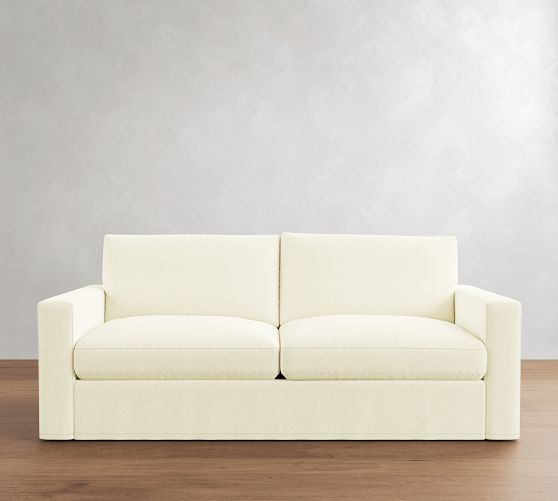 Westwood Square Arm Slipcovered Sleeper Sofa (58"-89") by Pottery Barn