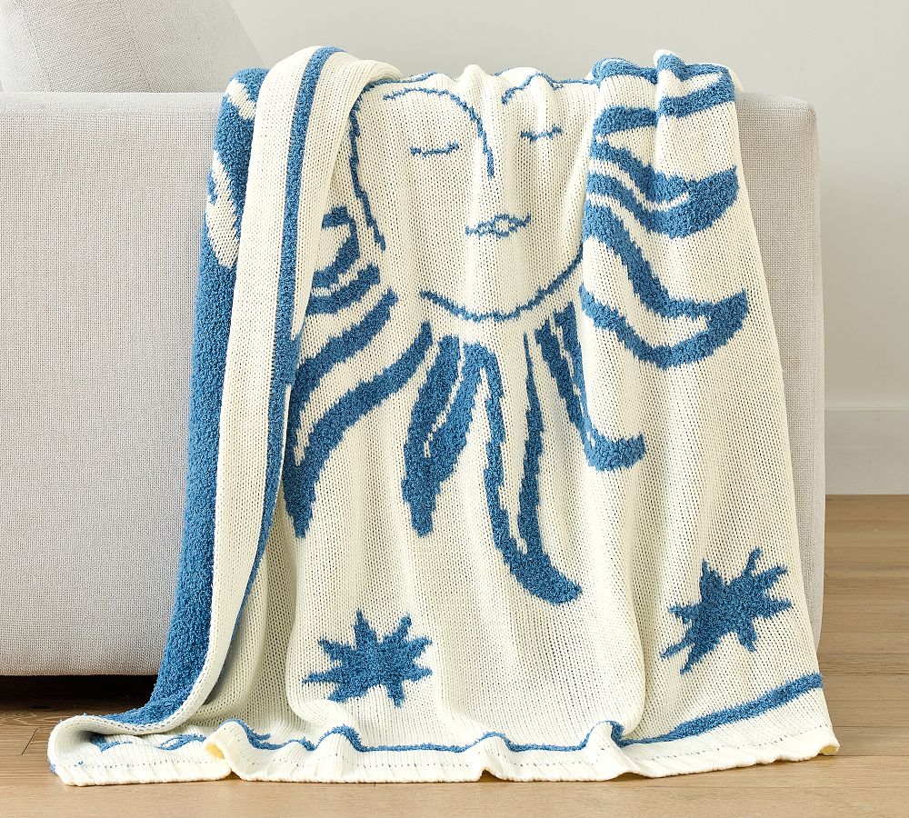 Sunshine Knit Throw