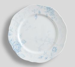 LoveShackFancy Blue Rose Melamine Salad Plates - Set of 4