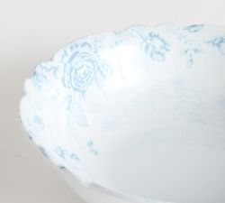LoveShackFancy Blue Rose Melamine Serving Bowl