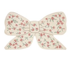 LoveShackFancy Bow Shaped Looped Doormat