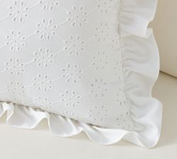 LoveShackFancy Eyelet Outdoor Pillow
