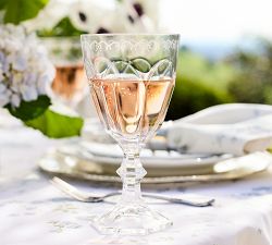 LoveShackFancy Outdoor Acrylic Goblets - Set of 4