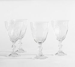 LoveShackFancy Outdoor Acrylic Goblets - Set of 4