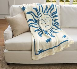 Sunshine Knit Throw