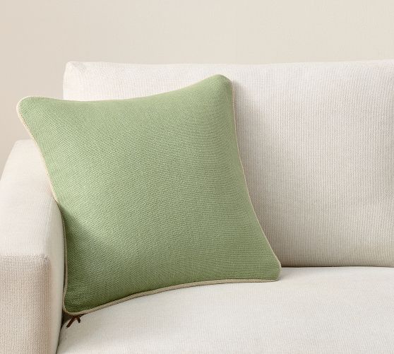 Everyday Linen Piped Pillow