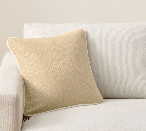 Everyday Linen Piped Pillow