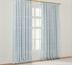 Fleur Printed Blackout Curtain
