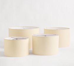 Gallery Linen Tapered Drum Lamp Shade (10"-20'')