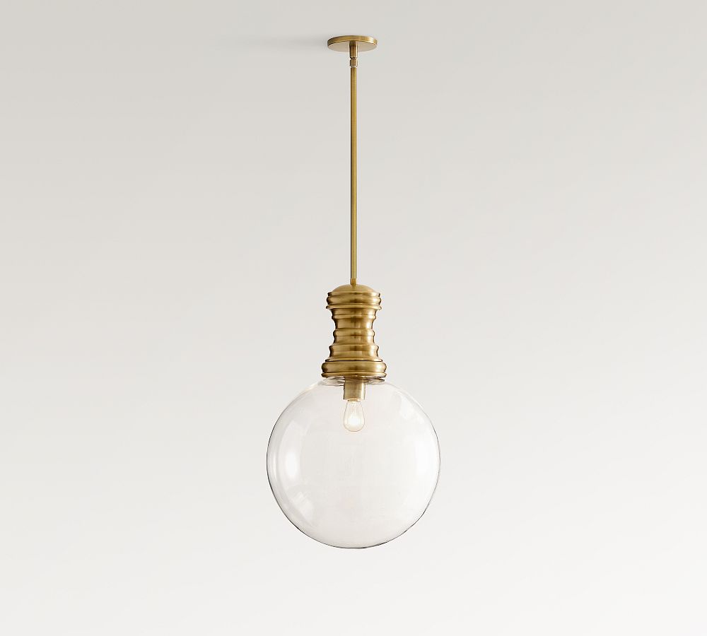Meyer Glass Globe Pendant (14") by Pottery Barn