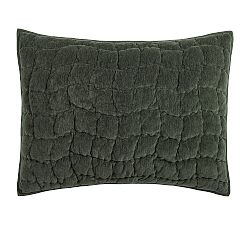 Open Box: Cozy Cloud Handcrafted Quilted Sham, Standard - Hunter