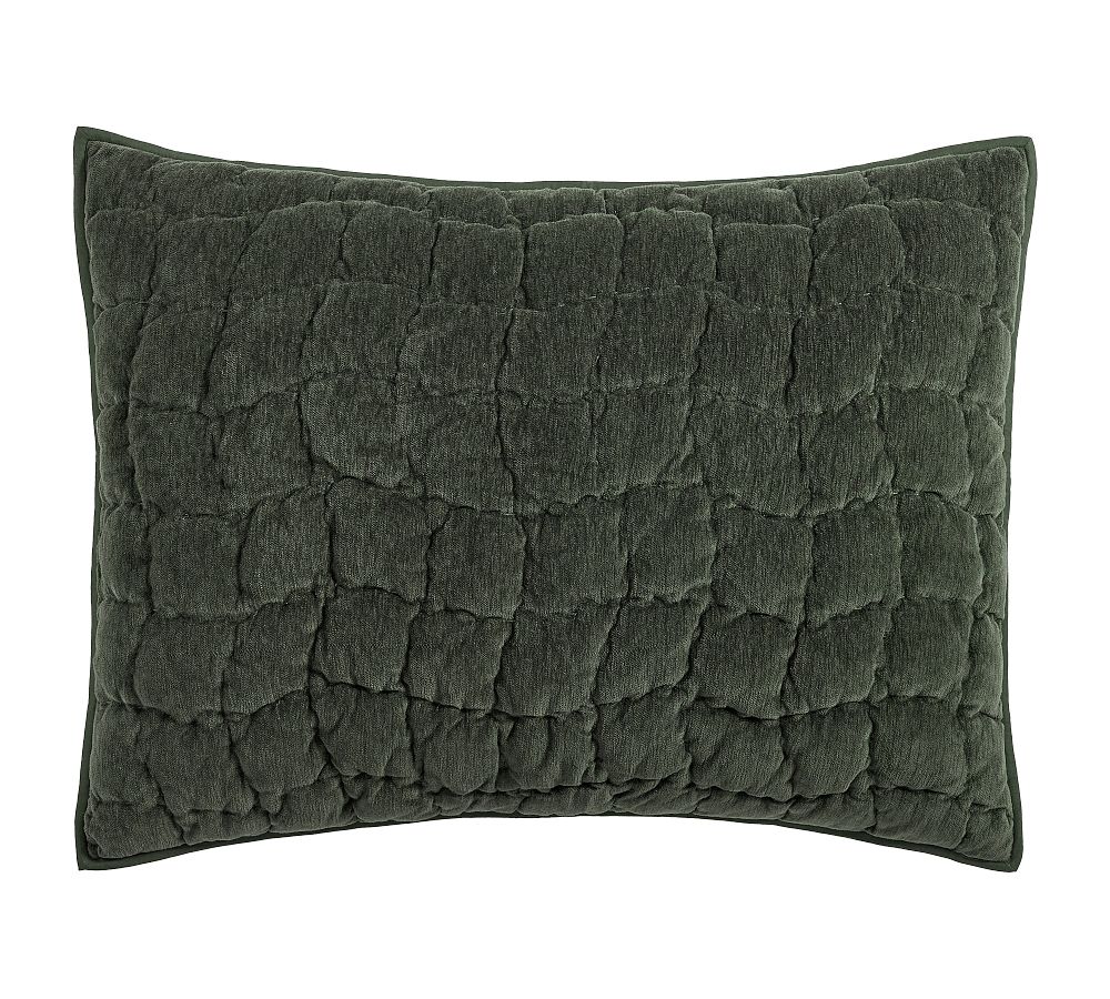 Open Box: Cozy Cloud Handcrafted Quilted Sham, Standard - Hunter ...