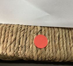 Open Box: Bolinas Rectangular Woven Coffee Table (54") - Seadrift