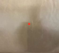 Open Box: Carmel Square Arm Leather Armless Sofa with Bench Cushion and Wood Base (76") - Churchfield Taupe