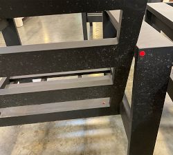 Open Box: Malibu Metal Outdoor Lounge Chair Frame - Black