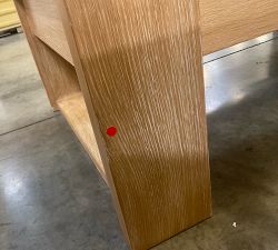 Open Box: Travertine Rectangular Coffee Table (48") - Fog