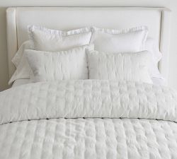 Belgian Flax Linen Tufted Quilted Sham