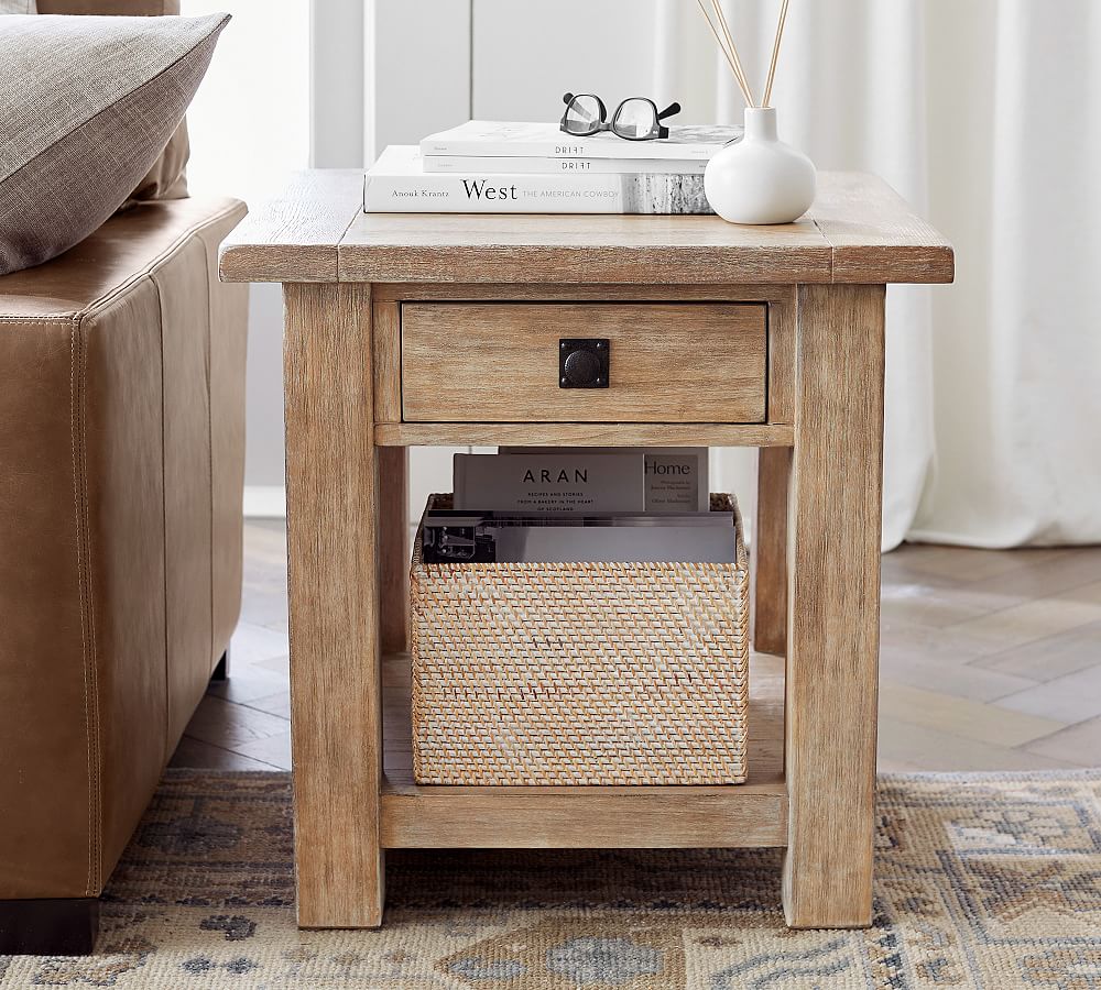 Benchwright Square End Table (24") by Pottery Barn