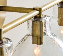 Bridget Recycled Glass Triple Sconce (20")