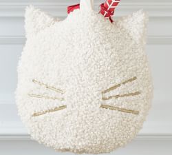 Cozy Teddy Faux Fur Cat Pet Stocking