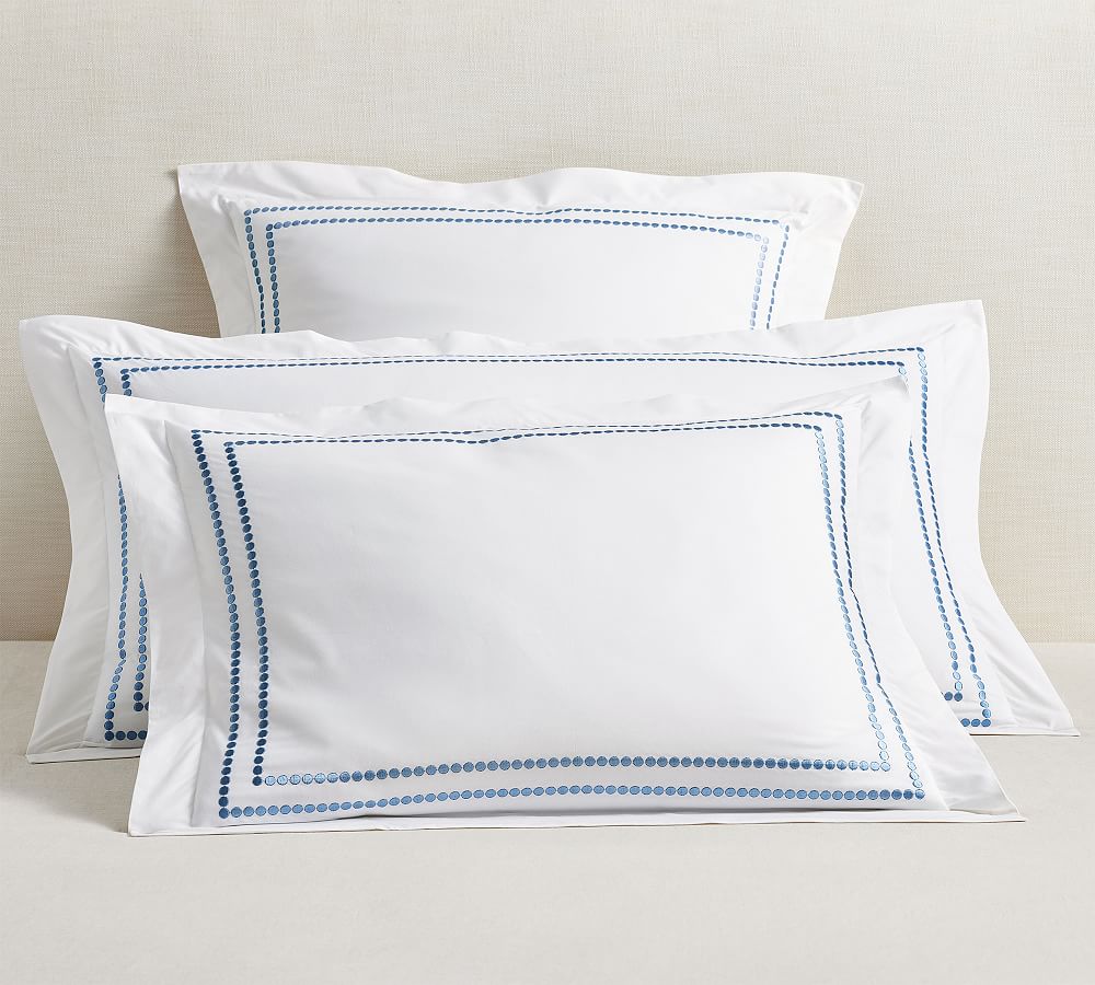Pearl Organic Percale Sham by Pottery Barn