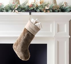Shearling Faux Fur Stockings
