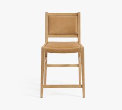 Tatum Leather Stool