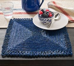 Abaca Square Handcrafted Placemats