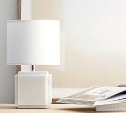 Amara Marble Table Lamp (10"-24")