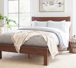 Menlo Reclaimed Teak Platform Bed