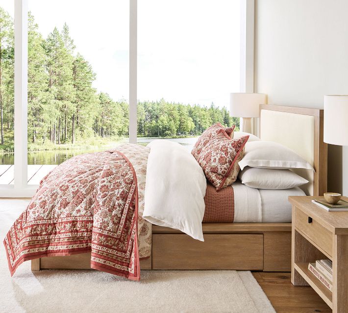 Bette Handcrafted Reversible Quilt | Pottery Barn