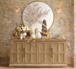 Faux Lit Shimmer Garland