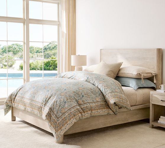 Brooke Floral Duvet Cover by Pottery Barn
