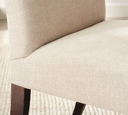 PB Comfort Square Upholstered Dining Chair