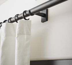 Quiet-Glide C-Loop Curtain Rings - Set of 10