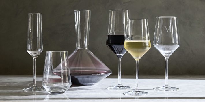 ZWIESEL GLAS Pure White Wine Glasses, Set of 6 | Pottery Barn