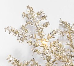 Faux Lit Shimmer Garland