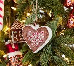 Gingerbread Heart Cookie Ornament