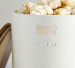 Mason Stoneware Pet Treat Canister