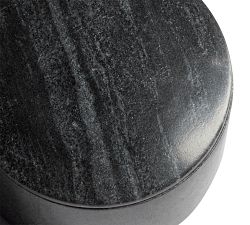 Round Marble Jewelry Box