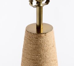 Bay Rope Table Lamp (29")