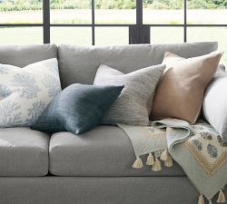 Handwoven Textured Pillow Cover