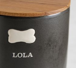 Mason Stoneware Pet Treat Canister