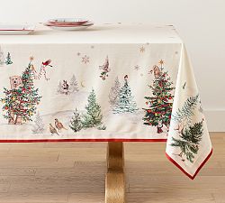 Enchanted Forest Cotton Tablecloth