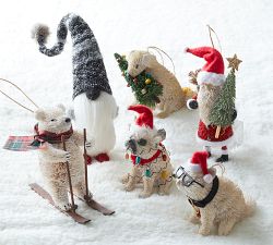 Gnome In Fair Isle Hat Ornament