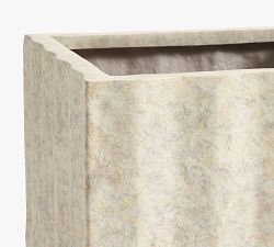 Modern Fluted Square Planters