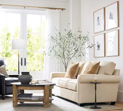 Round Metal Drink Table (9.5")