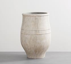 Sienna Cement Outdoor Planters - Thumbnail 3