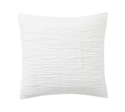 Cloud Sham, Euro, White