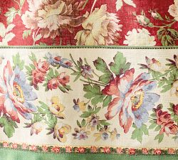 Anne Floral Organic Cotton Tablecloth